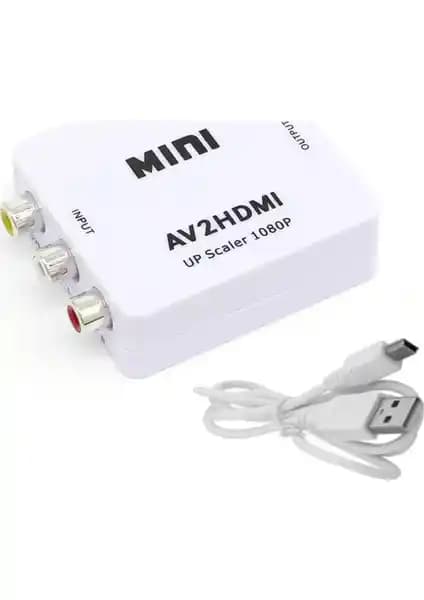 Gplus AV To HDMI Mini Switch Rca Composit Audio Video HDMI Çevirici Ürün İncelemesi ve Özellikleri
