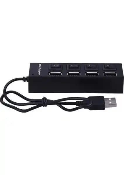 Hadron Gaman 4 Port USB 2.0 Hub ile Çoklu Bağlantı ve Hızlı Veri Aktarımı