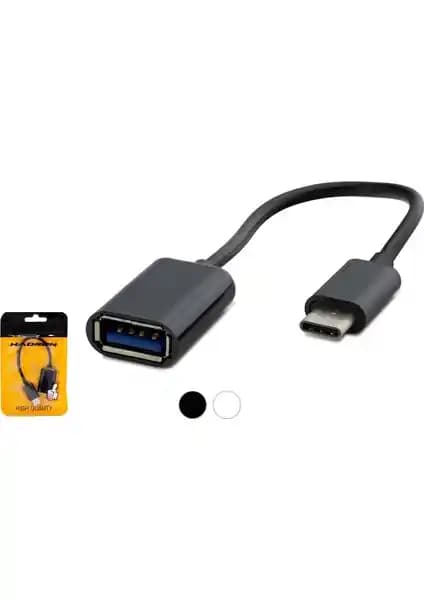 Hadron HDX1001 Otg Type-C to USB 2.0 Poşetli – Çok Yönlü Bağlantı ve Taşınabilirlik Özellikleri