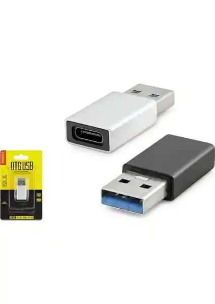 Hadron HDX1029 OTG Type-C USB 3.0 Adaptörü ile Hızlı ve Güvenilir Bağlantı Çözümü