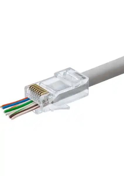 Hadron HDX5030(4653) Jak Cat6 EZRJ45 Güçlü ve Güvenilir Ağ Bağlantısı Çözümü