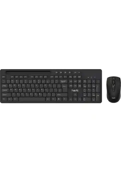 Havit KB266GCM Kablosuz Klavye ve Mouse Seti Ev ve Ofis Kullanımı İçin Uygun