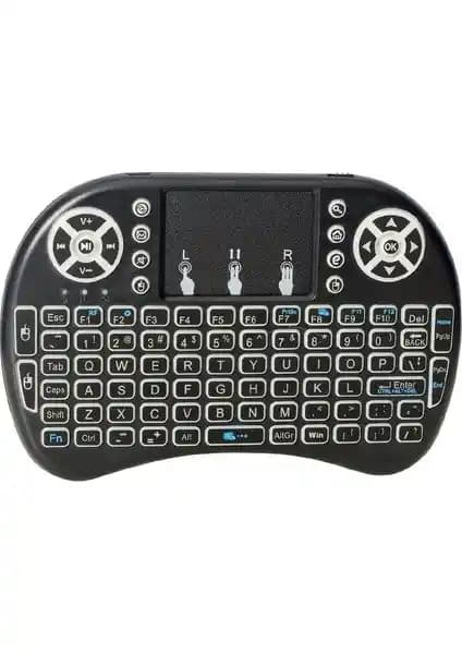 Hello HL-19485 Kablosuz Mini Klavye ve Touchpad: Taşınabilir ve Çok Yönlü Teknolojik Çözüm