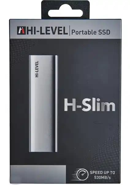Hi-Level H-Slım 256GB Taşınabilir SSD Yüksek Performans ve Güvenilirlik ile Sunar