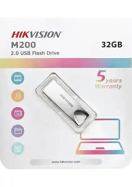 Hikvision 32GB Metal USB 2.0 Flash Bellek: Dayanıklı ve Şık Veri Taşıma Çözümü