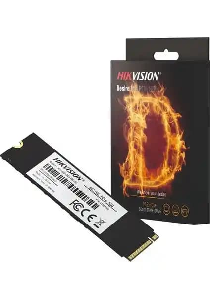 Hikvision Desire HS-SSD-E1000 512GB M.2 NVMe SSD ile yüksek performans ve güvenilirlik