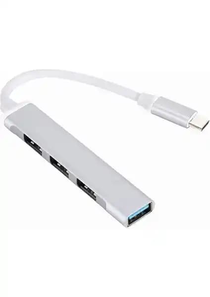 HKN 4’ü Bir Arada Type-C’den USB’ye Adaptör: Yüksek Performanslı Taşınabilir Bağlantı Çözümü