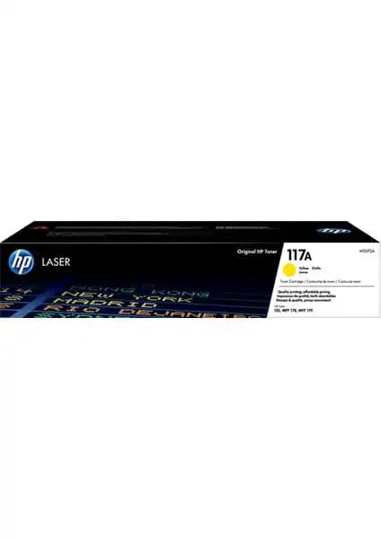 HP 117A Sarı Toner: Yüksek Kapasiteli ve Güvenilir Renkli Baskı Çözümü