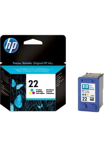 HP 22 Orijinal Renkli Kartuş: Yüksek Kalite ve Güvenilirlik Sunan Renkli Baskı Çözümü
