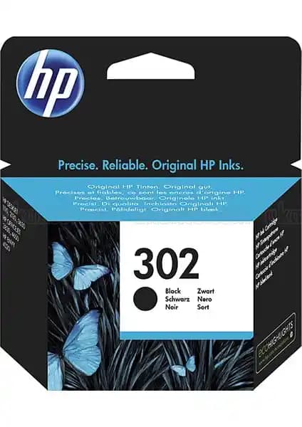 HP 302 Siyah Orjinal Kartuş: Uyumlu Yazıcılar İçin Yüksek Kalite ve Güvenilirlik