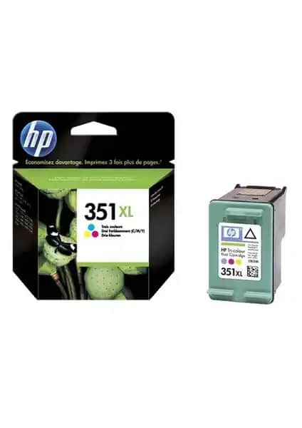 HP 351XL 3 Renk Mürekkep Kartuşu: Yüksek Kapasite ve Uyumlu Baskı Çözümü