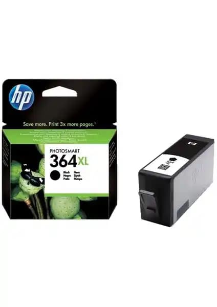 HP 364XL Siyah Mürekkep Kartuşu CN684E: Yüksek Kapasiteli ve Ekonomik Baskı Seçeneği