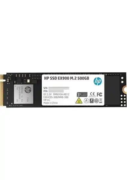 HP 500 GB EX900 M.2 PCIe NVMe SSD ile Bilgisayar Performansınızı Artırın