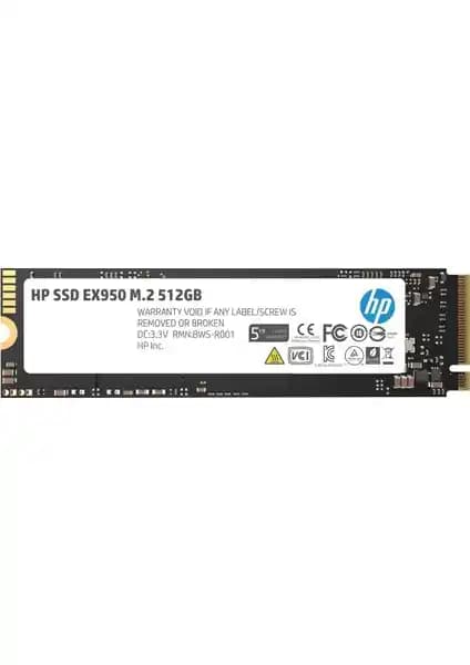 HP 512GB EX950 M.2 NVMe PCIe SSD: Yüksek Performans ve Güvenilirlik Sunan Depolama Çözümü