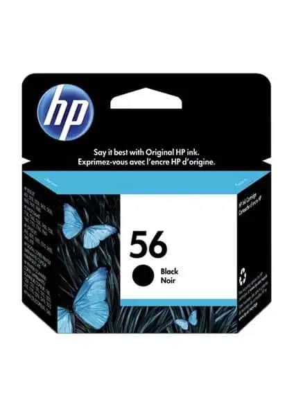 HP 56 Siyah Kartuş C6656AE C6656A yüksek kaliteli ve uyumlu baskı çözümleri