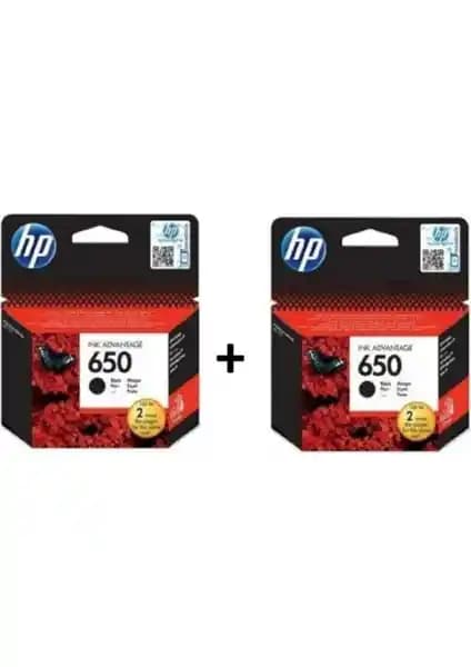 HP 650 Siyah 2'li Kartuş Seti: Yüksek Baskı Kalitesi ve Güvenilirlik