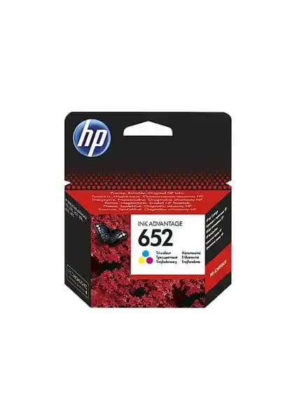 HP 652 Renkli Mürekkep Kartuşu F6V24AE - Yüksek Kaliteli Baskı Çözümü