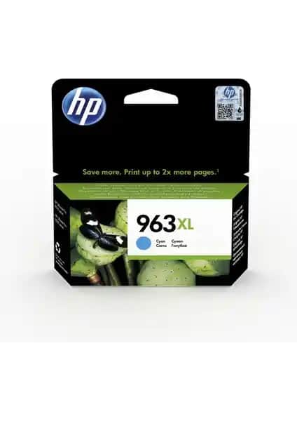 HP 963XL Mavi Mürekkep Kartuşu: Yüksek Kapasiteli ve Uyumlu Yazıcılar İçin Profesyonel Çözüm