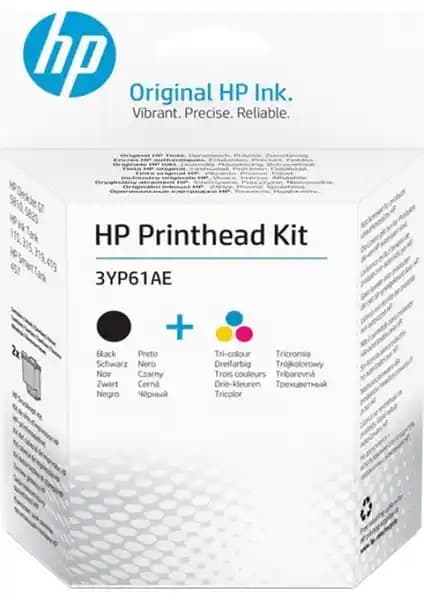 HP Baskı Kafası Kiti Siyah ve Renkli Orijinal Baskı Çözümü 75-90 karakter