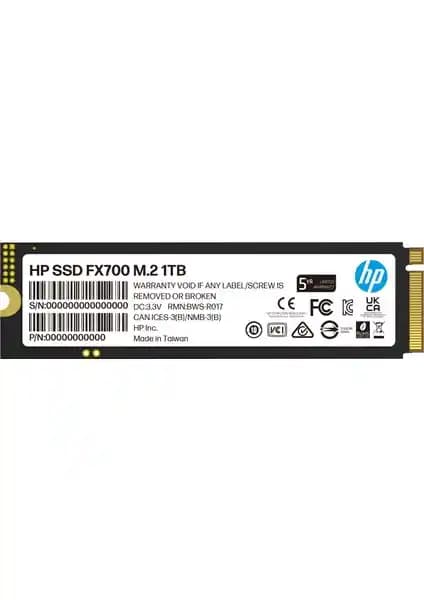 HP FX700 1TB NVMe M.2 SSD Yüksek Performans ve Güvenilirlik Sunar