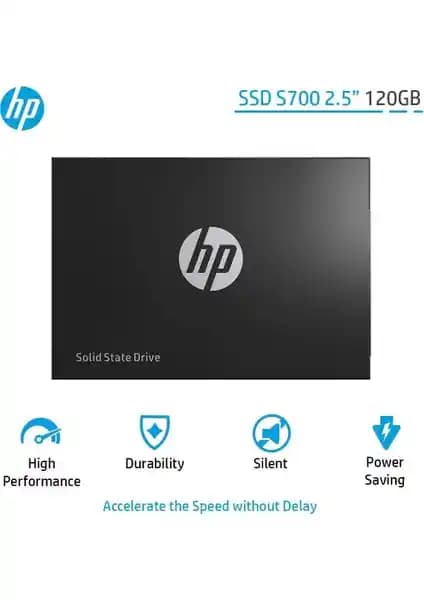 HP S700 120 GB SSD: Yüksek Performanslı ve Güvenilir Katı Hal Depolama Çözümü