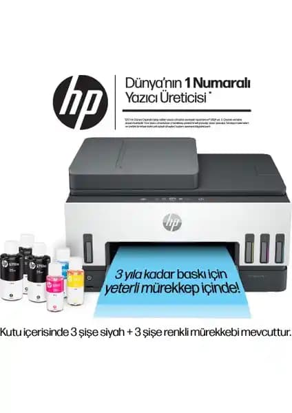 HP Smart Tank 790 Çok Fonksiyonlu Tanklı Yazıcı Ev ve Ofis Kullanımı İçin