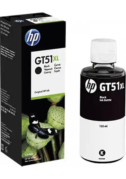 HP X4E40Ae GT51XL Siyah Mürekkep Şişe Yüksek Kalite ve Güvenilirlik Sağlayan Orijinal Ürün