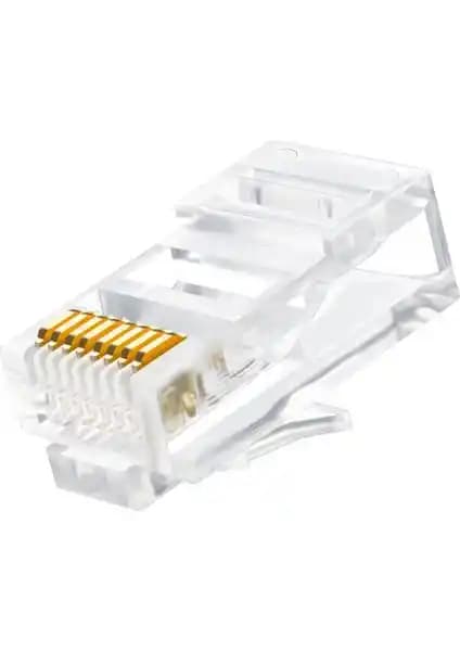 Hq Speed Ez RJ45 Cat6 Delikli Jack Konnektörleri Yüksek Performanslı Ağ Bağlantı Çözümü