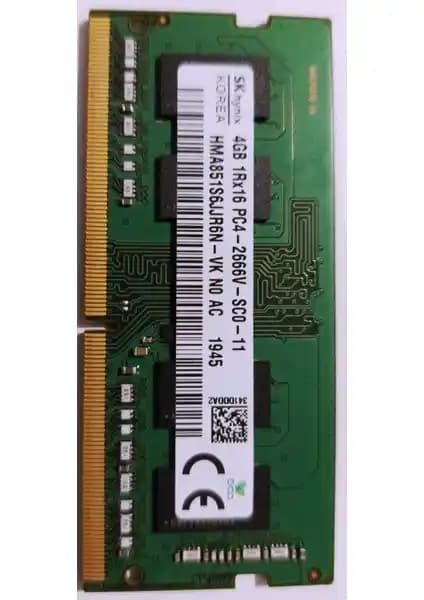 Hynix HMA851S6JJR6N-VK 4 GB DDR4 Notebook RAM: Yüksek Performans ve Güvenilirlik