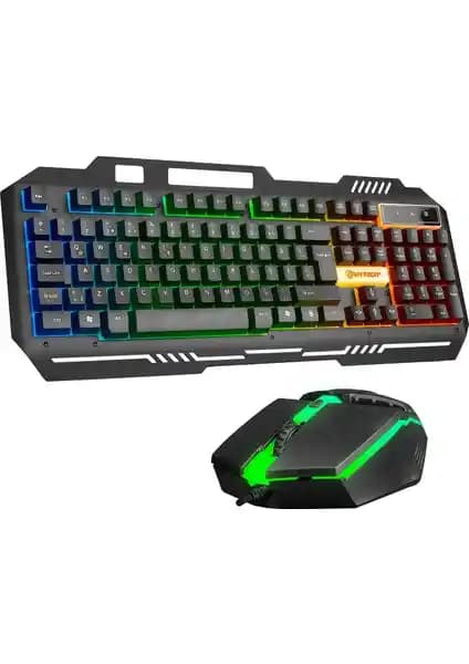 Hytech HKM-X86 Quın Siyah USB Gökkuşağı Aydınlatmalı Gaming Klavye ve Mouse Seti İncelemesi