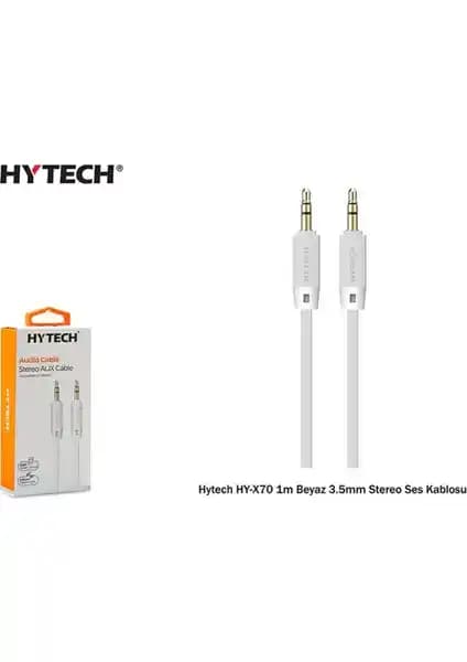 Hytech HY-X70 1m Beyaz 3.5mm Stereo Ses Kablosu Teknik Özellikleri ve Kullanım Alanları