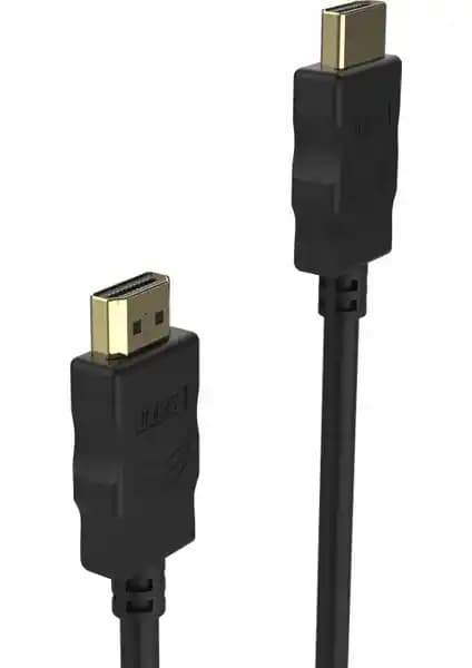 Inca IHS-08 1.8m Altın Uçlu 4K Ultra HD 3D HDMI Kablo Yüksek Performans ve Dayanıklılık