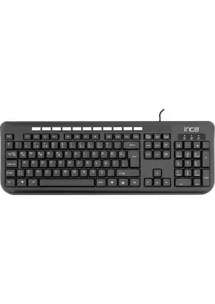 Inca IK-274QU Multimedya Q Klavye: Ergonomik Tasarım ve Dayanıklı Özellikler ile Günlük Kullanım
