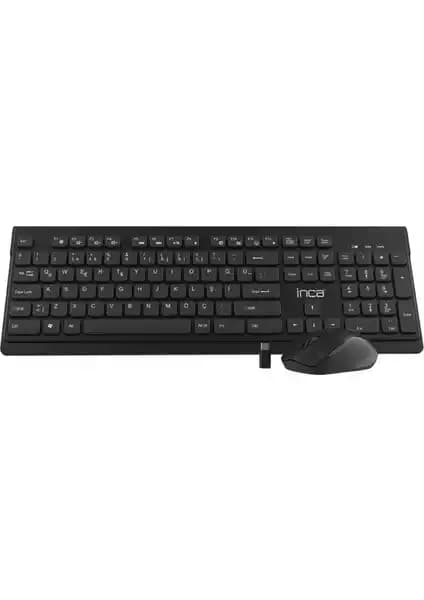 Inca IWS-519 Kablosuz Multimedia Klavye ve Mouse Seti: Modern Ofis ve Ev Kullanımı İçin Tasarlandı
