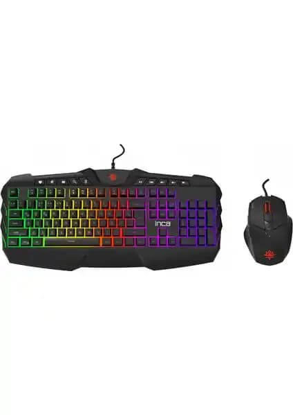 Inca Ruthless IKG-310 Rainbow Effect Oyuncu Klavye ve Mouse Seti İncelemesi