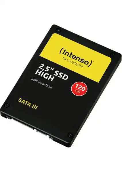 Intenso 120GB SATA3 SSD ile Bilgisayar Performansınızı Artırın Günlük Kullanım İçin Uygun