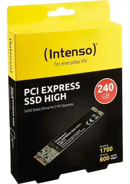 Intenso High 240GB NVMe PCIe M.2 SSD ile Hız ve Güvenilirlik Artırımı