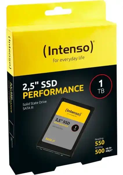 Intenso Performance 1TB SSD ile Yüksek Hızlı ve Güvenilir Depolama Çözümü