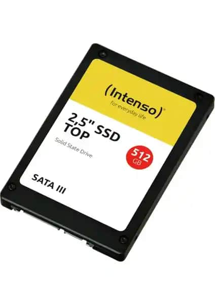 Intenso Top 512GB SATA3 SSD ile Hızlı ve Güvenilir Depolama Çözümleri