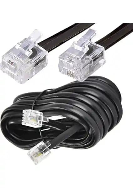 İRENIS ADSL ve VDSL Modem Kablosu 3 Metre Uzunlukla Güçlü ve Güvenilir Bağlantı Sağlar