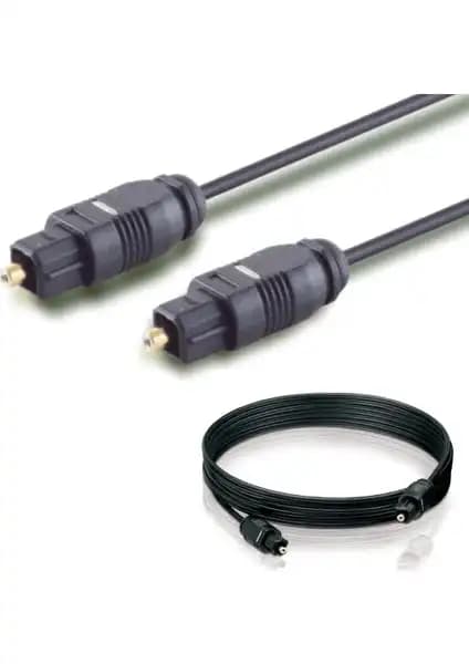 IRENIS Fiber Optik Toslink Ses Kablosu: Yüksek Kaliteli Dijital Ses Aktarımı İçin Uygun