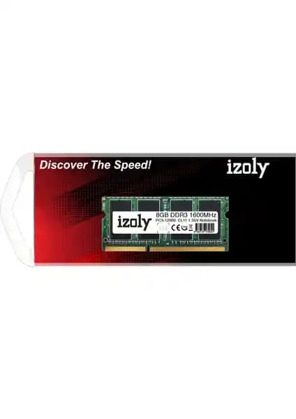 İzoly 8GB DDR3 Notebook RAM ile Yüksek Performans ve Güvenilirlik Artırımı