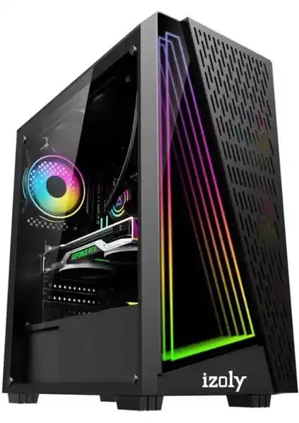 İzoly K201 Masaüstü Bilgisayar İ5 3470 16GB RAM 256GB SSD GT740 4GB Performanslı Sistem