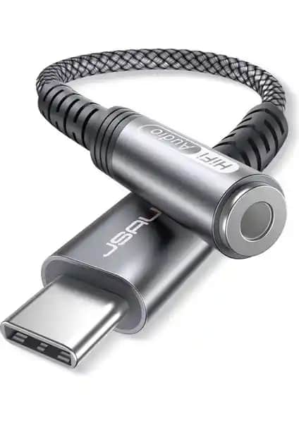 Jsaux USB-C Type-C Kulaklık Adaptörü İncelemesi ve Özellikleri