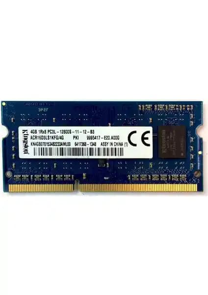 Kingston 4GB 1600MHz DDR3L Notebook RAM ile yüksek performans ve enerji tasarrufu