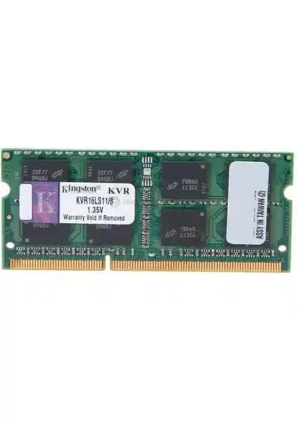 Kingston 8GB DDR3 1600MHz Notebook RAM Performans ve Uyumluluk Artırıcı Çözüm