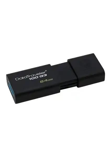 Kingston DataTraveler 100 G3 64GB USB 3.0 Bellek: Güçlü, Güvenilir ve Şık Veri Depolama Çözümü