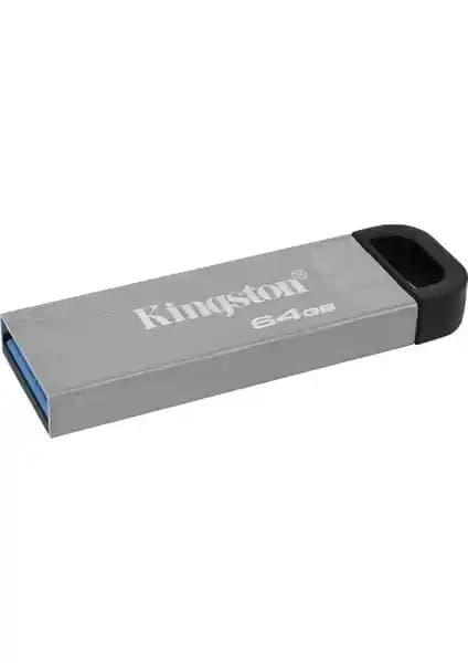 Kingston DataTraveler Kyson 64GB USB Bellek: Hızlı, Dayanıklı ve Çok Platformlu Kullanım