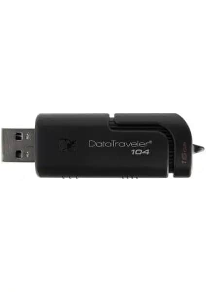 Kingston DT104 16 GB USB Bellek: Güvenilir ve Ekonomik Taşınabilir Veri Depolama Çözümü