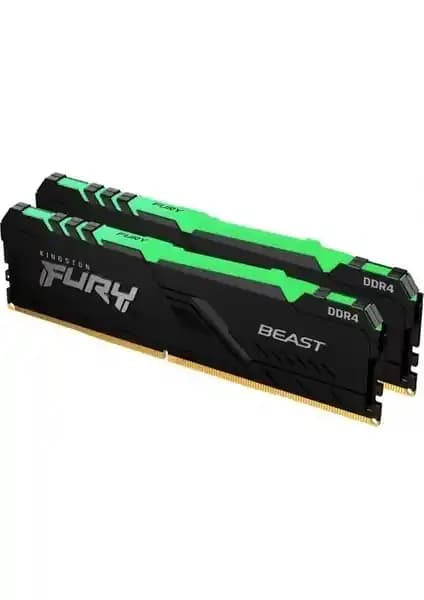 Kingston Fury Beast RGB DDR4 RAM 16GB 3600MHz yüksek performans ve estetik özellikler